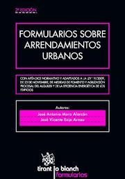 FORMULARIOS SOBRE ARRENDAMIENTOS URBANOS | 9788498768343 | MORA ALARCÓN, JOSÉ ANTONIO / ROJO ARNAU, JOSÉ VICENTE