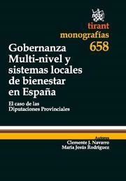 GOBERNANZA MULTI-NIVEL Y SISTEMAS LOCALES DE BIENESTAR EN ESPAÑA | 9788498765588 | NAVARRO YAÑEZ, CLEMENTE J. / RODRÍGUEZ, MARÍA JESÚS
