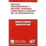 DELITOS INFORMÁTICOS Y DELITOS COMUNES COMETIDOS A TRAVÉS DE LA INFORMÁTICA. | 9788484424406 | ORTS BERENGUER, ENRIQUE / ROIG TORRES, MARGARITA