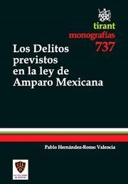 DELITOS PREVISTOS EN LA LEY DE AMPARO MEXICANA, LOS | 9788499850443 | HERNÁNDEZ-ROMO VALENCIA, PABLO