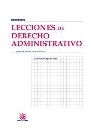 LECCIONES DE DERECHO ADMINISTRATIVO | 9788490043042 | PAREJO ALFONSO, LUCIANO