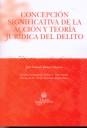 CONCEPCIÓN SIGNIFICATIVA DE LA ACCIÓN Y TEORÍA JURÍDICA DEL DELITO | 9788498760095 | RAMOS VÁZQUEZ, JOSÉ ANTONIO