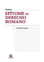 EPÍTOME DE DERECHO ROMANO | 9788498769364 | PANERO GUTIERREZ, RICARDO