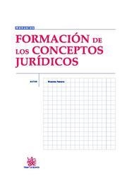 FORMACIÓN DE LOS CONCEPTOS JURÍDICOS | 9788484566717 | PANERO GUTIERREZ, RICARDO