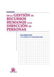 DE LA GESTIÓN DE RECURSOS HUMANOS A LA DIRECCIÓN DE PERSONAS | 9788490046968 | MOLDES FARELO, ROCÍO