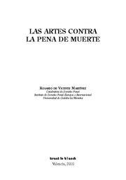 ARTES CONTRA LA PENA DE MUERTE, LAS | 9788498769524 | DE VICENTE MARTÍNEZ, ROSARIO