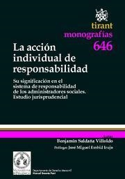 ACCIÓN INDIVIDUAL DE RESPONSABILIDAD, LA | 9788498766059 | SALDAÑA VILLOLDO, BENJAMÍN