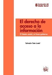 DERECHO DE ACCESO A LA INFORMACIÓN, EL | 9788490043080 | SOTO LOSTAL, SALVADOR