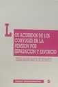 ACUERDOS DE LOS CONYUGES EN LA PENSION POR SEPARACION Y DIVORCIO | 9788480022040 | MARÍN GARCÍA DE LEONARDO, TERESA