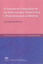 SISTEMA DE FINANCIACIÓN DE LOS ENTES LOCALES, EL : VISIÓN CRÍTICA Y PROPUESTAS PARA SU REFORMA | 9788483333334 | VALENZUELA VILLARUBIA, ISIDRO