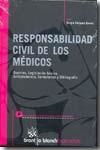 RESPONSABILIDAD CIVIL DE LOS MÉDICOS | 9788498765748 | VÁZQUEZ BARROS, SERGIO