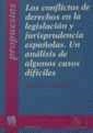 CONFLICTOS DE DERECHOS EN LA LEGISLACIÓN Y JURISPRUDENCIA ESPAÑOLAS UN ANÁLISIS DE ALGUNOS CASOS DIFÍCILES, LOS | 9788480027571 | VIDAL GIL, ERNESTO J.