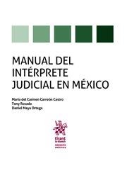 MANUAL DEL INTÉRPRETE JUDICIAL EN MÉXICO | 9788491692690 | CARREÓN CASTRO, MARÍA DEL CARMEN