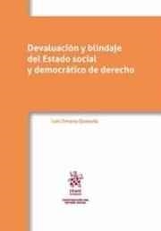 DEVALUACIÓN Y BLINDAJE DEL ESTADO SOCIAL Y DEMOCRÁTICO DE DERECHO | 9788491199960 | JIMENA QUESADA, LUIS