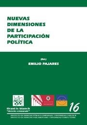 NUEVAS DIMENSIONES DE LA PARTICIPACIÓN POLÍTICA | 9788490330906 | PAJARES MONTOLÍO, EMILIO