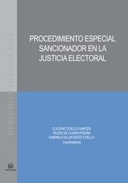 PROCEDIMIENTO ESPECIAL SANCIONADOR EN LA JUSTICIA ELECTORAL | 9788491192763 | COELLO GARCÉS, CLICERIO
