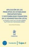 APLICACIÓN DE LOS PRINCIPIOS DE ESTABILIDAD PRESUPUESTARIA Y SOSTENIBILIDAD FINANCIERA EN LA ADMINISTRACIÓN LOCAL | 9788491435921 | SILVA ARDANUY, FRANCISCO MANUEL