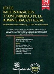 LEY DE RACIONALIZACIÓN Y SOSTENIBILIDAD DE LA ADMINISTRACIÓN LOCAL | 9788490537404 | DOMÍNGUEZ VILA, ANTONIO