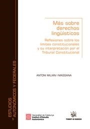 MÁS SOBRE DERECHOS LINGÜÍSTICOS | 9788490863923 | MILIAN I MASSANA, ANTONI