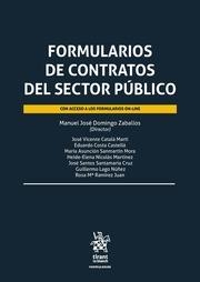 FORMULARIOS DE CONTRATOS DEL SECTOR PÚBLICO | 9788491903314 | DOMINGO ZABALLOS, MANUEL JOSÉ