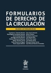 FORMULARIOS DE DERECHO DE LA CIRCULACIÓN | 9788491199007 | SÁNCHEZ BUTRÓN, CAYETANO