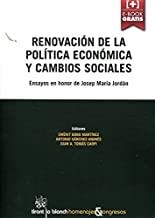 RENOVACIÓN DE LA POLÍTICA ECONÓMICA Y CAMBIOS SOCIALES | 9788490868850 | BONO MARTÍNEZ, EMÈRIT