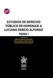 ESTUDIOS DE DERECHO PÚBLICO EN HOMENAJE A LUCIANO PAREJO ALFONSO | 9788491902362 | VAQUER CABALLERÍA, MARCOS