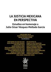 JUSTICIA MEXICANA EN PERSPECTIVA, LA. ESTUDIOS EN HOMENAJE A JULIO CÉSAR VÁZQUEZ-MELLADO GARCÍA | 9788491436638 | BÁEZ SILVA, CARLOS