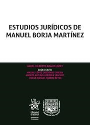 ESTUDIOS JURÍDICOS DE MANUEL BORJA MARTÍNEZ | 9788413136486 | VARIOS AUTORES