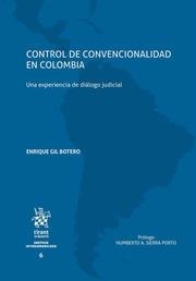 CONTROL DE CONVENCIONALIDAD EN COLOMBIA | 9788413131153 | GIL BOTERO, ENRIQUE