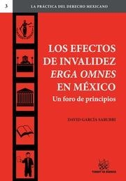 EFECTOS DE INVALIDEZ ERGA OMNES EN MÉXICO, LOS | 9788490538296 | GARCÍA SARUBBI, DAVID