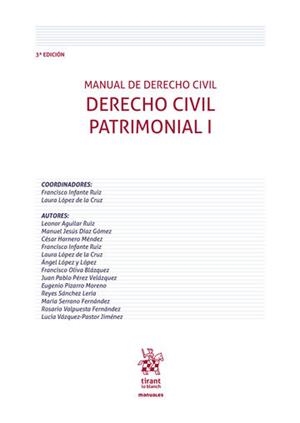 MANUAL DE DERECHO CIVIL DERECHO CIVIL PATRIMONIAL I | 9788413360409 | AGUILAR RUIZ, LEONOR