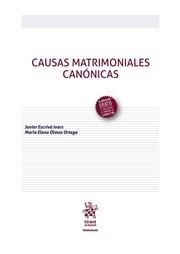 CAUSAS MATRIMONIALES CANÓNICAS | 9788413133126 | ESCRIVÁ IVARS, JAVIER