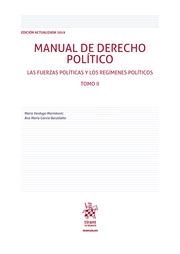MANUAL DE DERECHO POLÍTICO. TOMO II | 9788491909231 | VERDUGO MAINKOVIC, MARIO