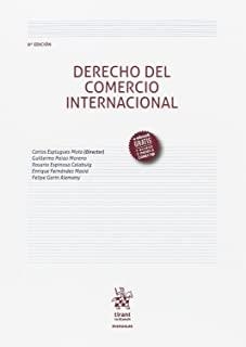 DERECHO DEL COMERCIO INTERNACIONAL 8ª EDICIÓN 2017 | 9788491694052 | ESPLUGUES MOTA, CARLOS