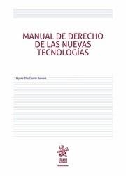 MANUAL DE DERECHO DE LAS NUEVAS TECNOLOGÍAS | 9788491438229 | GARCÍA BARRERA, MYRNA ELIA