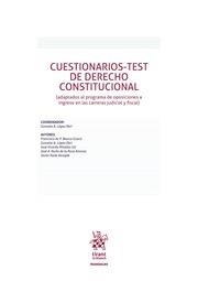 CUESTIONARIOS TEST DE DERECHO CONSTITUCIONAL | 9788491691457 | BLASCO GASCÓ, FRANCISCO DE PAULA