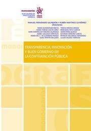 TRANSPARENCIA, INNOVACIÓN Y BUEN GOBIERNO EN LA CONTRATACIÓN PÚBLICA | 9788491905943 | FERNÁNDEZ SALMERÓN, MANUEL
