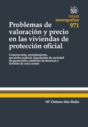 PROBLEMAS DE VALORACIÓN Y PRECIO EN LAS VIVIENDAS DE PROTECCIÓN OFICIAL | 9788490863138 | MAS BADÍA, Mª DOLORES