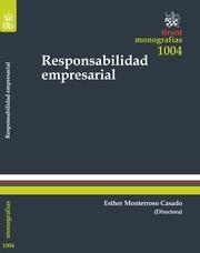 RESPONSABILIDAD EMPRESARIAL | 9788490864807 | MONTERROSO CASADO, ESTHER