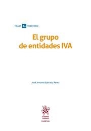 GRUPO DE ENTIDADES IVA, EL | 9788491690870 | BARCIELA PÉREZ, JOSÉ ANTONIO