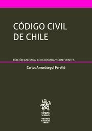 CÓDIGO CIVIL DE CHILE | 9788413133959 | AMUNÁTEGUI PERELLO, CARLOS