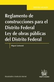 REGLAMENTO DE CONSTRUCCIONES PARA EL DISTRITO FEDERAL | 9788490864142 | CARBONELL SÁNCHEZ, MIGUEL