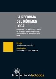 REFORMA DEL RÉGIMEN LOCAL, LA | 9788490539279 | QUINTANA LÓPEZ, TOMÁS