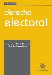 VADEMÉCUM DE DERECHO ELECTORAL | 9788491191940 | ALJOVÍN NAVARRO, JORGE DAVID