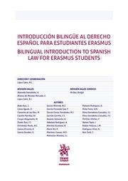 INTRODUCCIÓN BILINGÜE AL DERECHO ESPAÑOL PARA ESTUDIANTES ERASMUS. BILINGUAL INTRODUCTION TO SPANISH LAW FOR ERASMUS STUDENTS | 9788491195849 | LÓPEZ SAKO, MASAO JAVIER