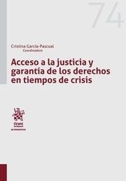 ACCESO A LA JUSTICIA Y GARANTÍAS DE LOS DERECHOS EN TIEMPOS DE CRISIS | 9788491696308 | ARMENGOT VILAPLANA, ALICIA