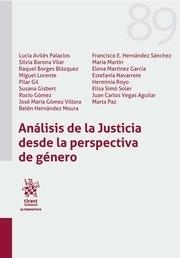 ANÁLISIS DE LA JUSTICIA DESDE LA PERSPECTIVA DE GÉNERO | 9788491908135 | AVILÉS PALACIOS, LUCÍA