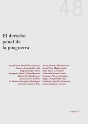 DERECHO PENAL DE LA POSGUERRA, EL | 9788490867518 | FERRE OLIVE, JUAN CARLOS