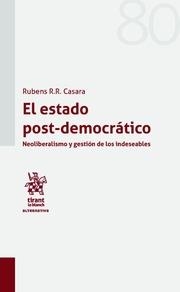 ESTADO POST-DEMOCRÁTICO, EL | 9788491900641 | REBELLO CASARA, RUBENS ROBERTO